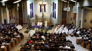 Fr. Dave at Fr. Joe Funeral