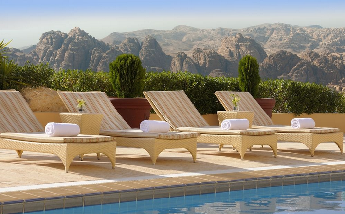 The Marriott Petra, Jordan Pool Area