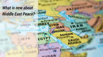 What is new about Middle East Peace